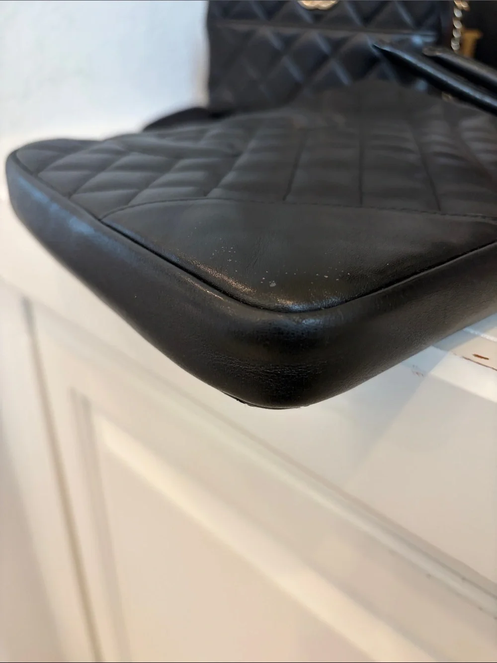 CHANEL Cambon Quilted Lambskin Crossbody
